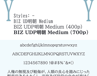 Typography Flashcard