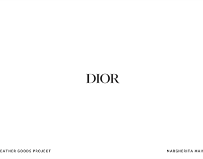 DIOR LEATHER GOODS PROJECT.