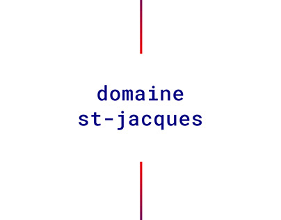 Domaine St-Jacques | Packaging