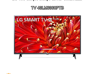 LG 108 cm (43 inch) Full HD Smart LED TV 43LM6360PTB
