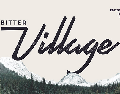 Bitter Village - Editorial Project