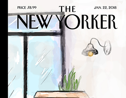 New Yorker Magazine Illustration Concept