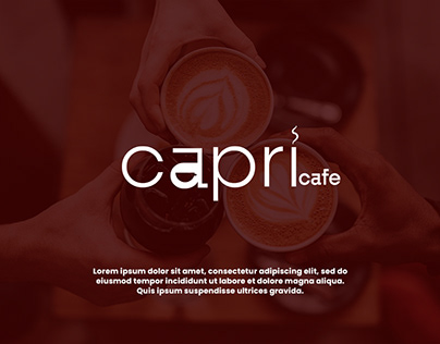 Capri Cafe | Logo Design | Brand Identity