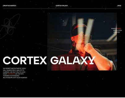 Cortex Galaxy — Креативное агентство | Website Redesign
