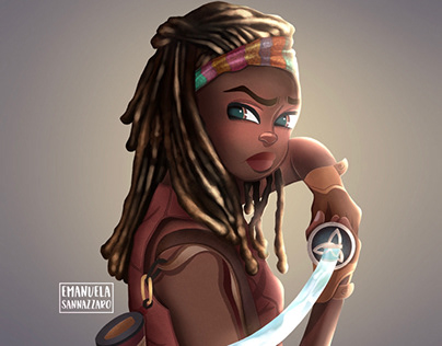 Michonne TWD | Character design