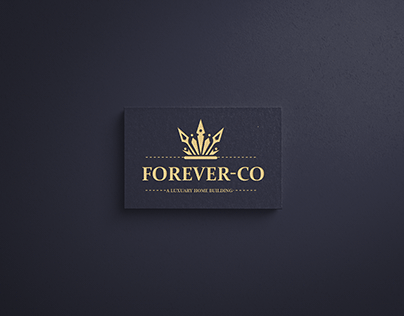 Modern logo for Forever-Co a home building company