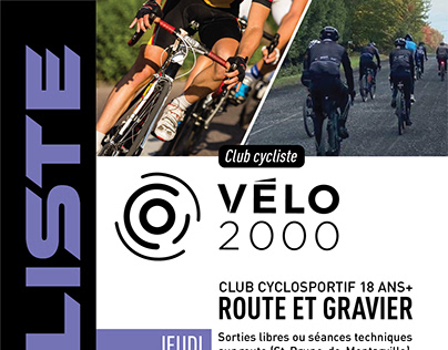 Flyer Club cycliste Vélo 2000