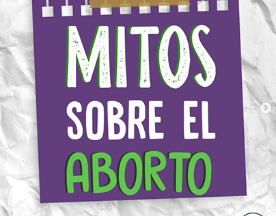 Diseño: Mitos sobre Aborto