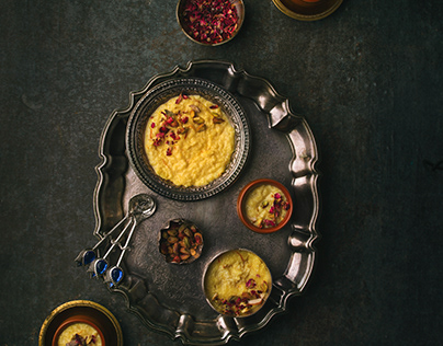 Kesar Phirni - A delectable Indian sweet rice pudding!