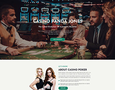 AT Casino – Free Responsive Joomla Casino template