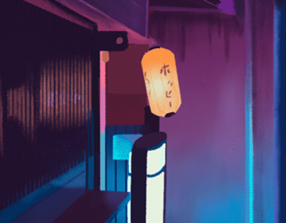 Japanese Neon Alley