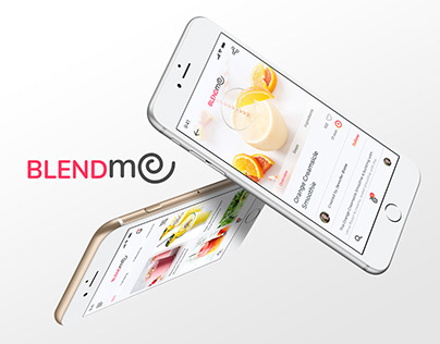 Project thumbnail - BLENDme - Recipes Mobile App UI/UX