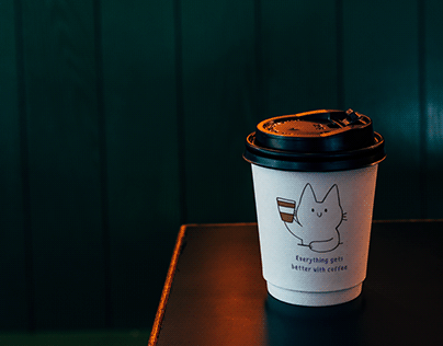 Papper Coffee Cup Design.