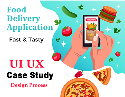Food Delivery App - UI UX Case Study | Design Process