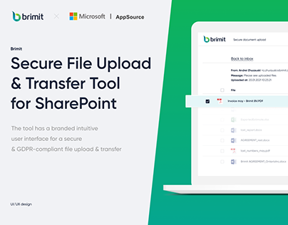 Secure File Upload & Transfer Tool