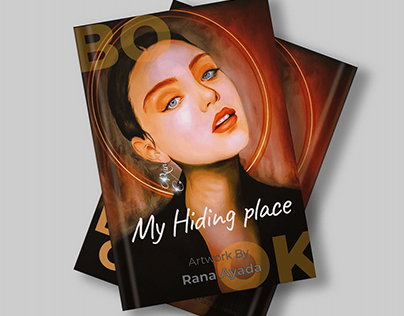 "My Hiding Place" Digital Artwork for book cover
