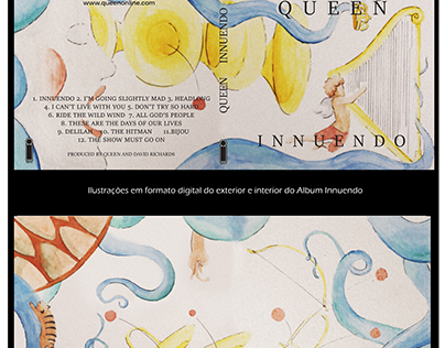 Musical Album - Queen INNUENDO ESAD Project