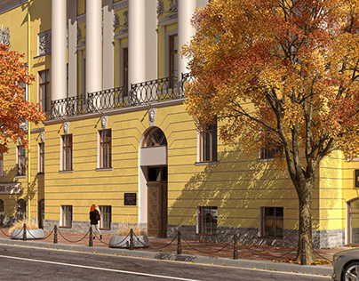 Benardaki House - Yusupov House. Classicism.
