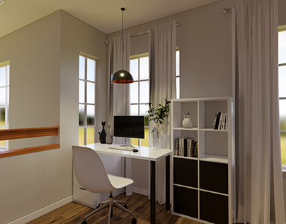 Mini workstation interior design concept