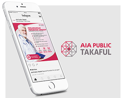 Media Social Ads & Flyers : AIA Public Takaful