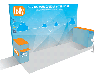 Lolly Exhibition Stand for London ExCel