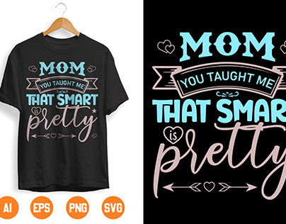 happy mother day t-shirt design