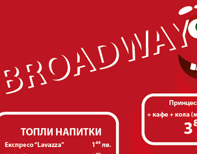 Broadway menu