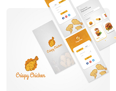 Crispy Chicken - IOS App Design