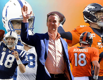 Peyton Manning tribute poster (Click on it to see )