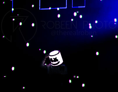 Marshmello on stage // Beyond Wonderland Mx