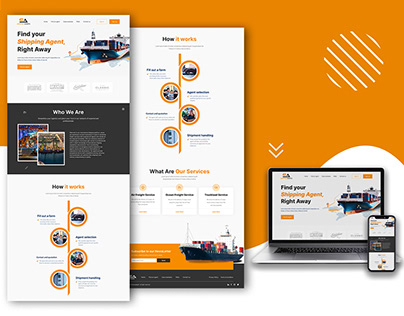 Shipping Agent Website