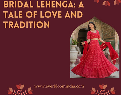 Radiant Wedding Bridal Lehenga: A Tale of Love