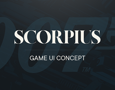 Project 007: Scorpius - UI Concept