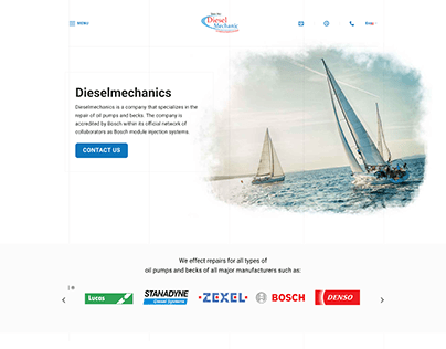 Diesel Mechanic Website Design