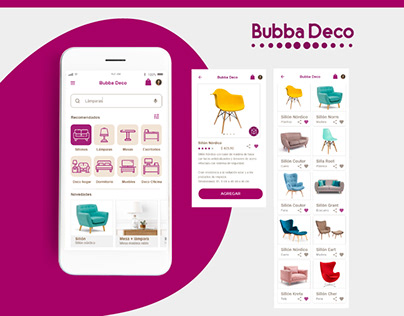 Bubba Deco - App Mobile