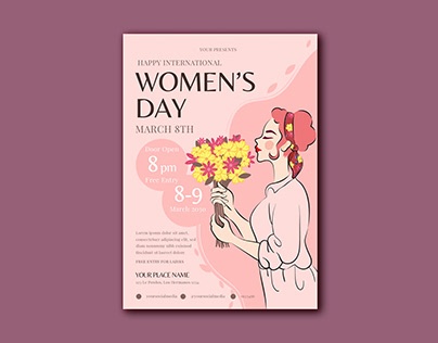 Inspiring Women’s Day Fest Poster