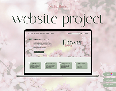 Website project | Florist's shop | UX&UI