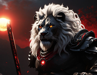 The lion( animal warriors)