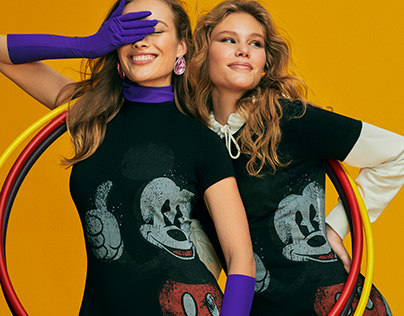 Desigual for Mickey Mouse SS'21 Campaign
