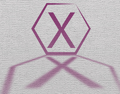 Pure hexa logo design