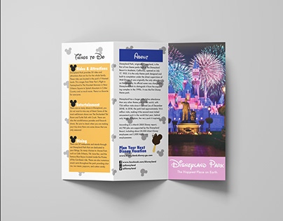 Disneyland Travel Brochure