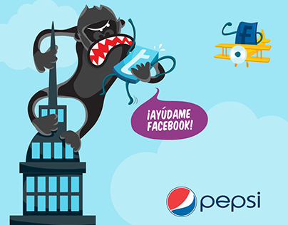Campaña "Ayúdame Facebook" para Pepsi