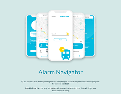 Alarm navigator. Ux solution