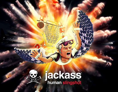 Jackass Human Slingshot