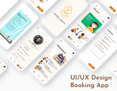 Booking App Design for Residents