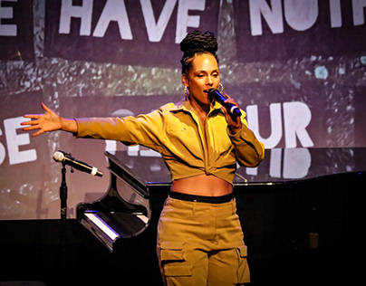 Alicia Keys- Uncharted World Premiere, Tribeca Festival