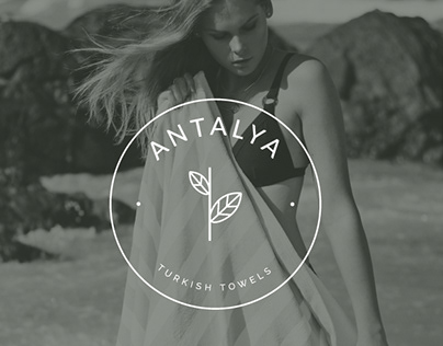 Minimal logo for Antalya turkish towels