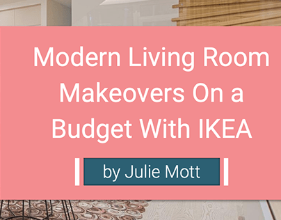 Julie Mott: Living Room Makeover With IKEA