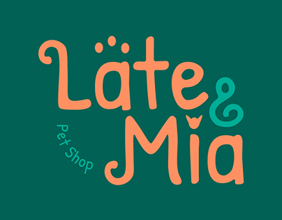 Late&Mia Pet Shop - Identidade Visual