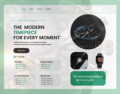 Shop watch Homepage